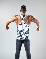 Tie Dye Training Tanktop - White