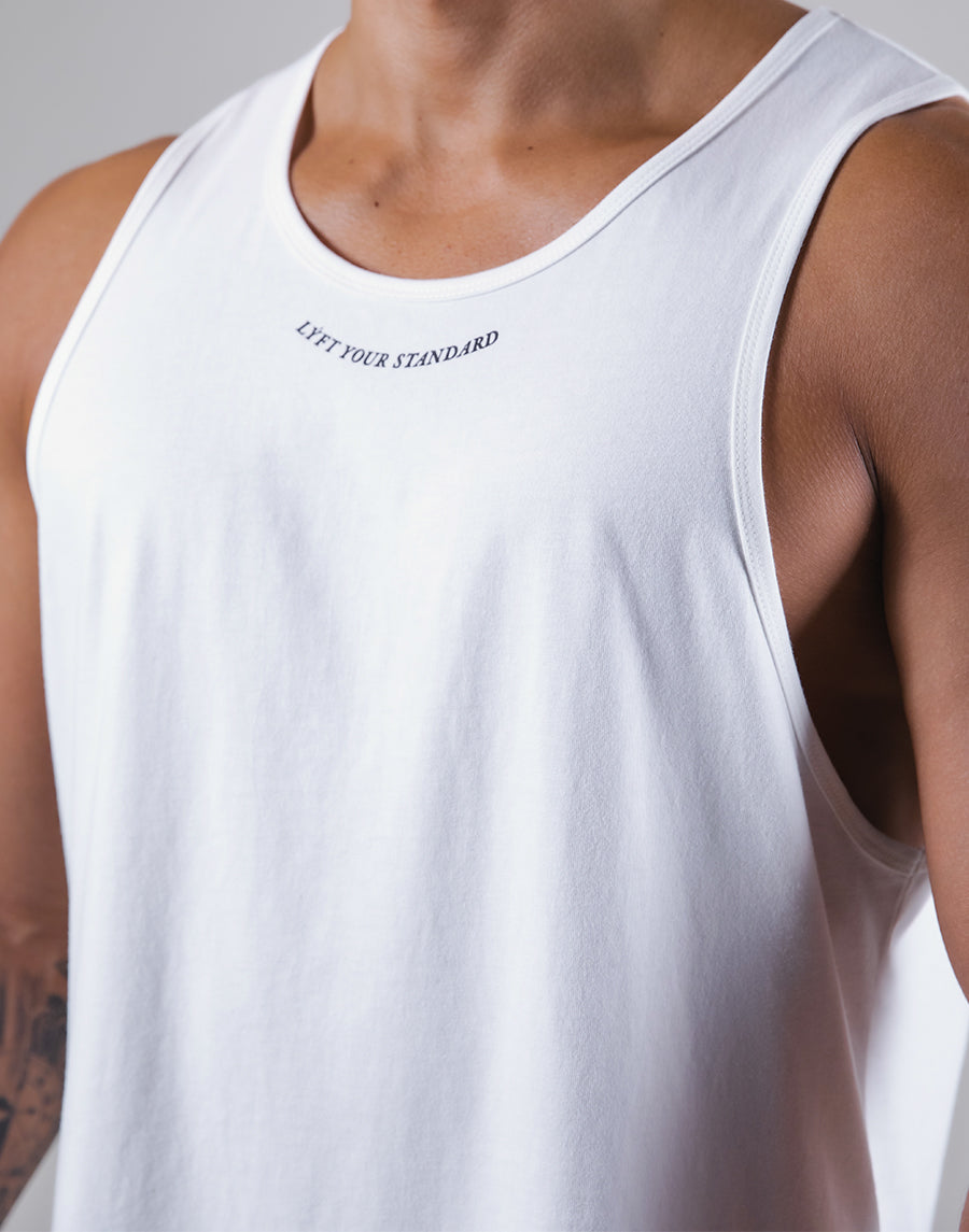 Message Ring Tanktop - White