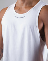 Message Ring Tanktop - White