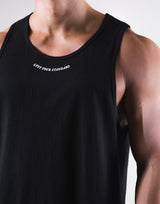 Message Ring Tanktop - Black