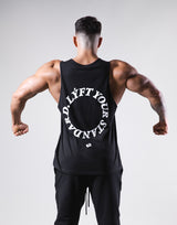 Message Ring Tanktop - Black