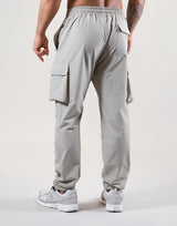 Stretch Nylon Cargo Pants - Grey