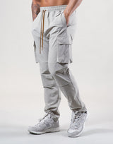 Stretch Nylon Cargo Pants - Grey