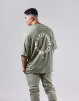 Message Ring Big T-Shirt - Olive