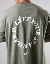 Message Ring Big T-Shirt - Olive