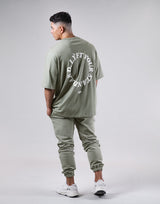 Message Ring Big T-Shirt - Olive