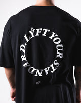 Message Ring Big T-Shirt - Black