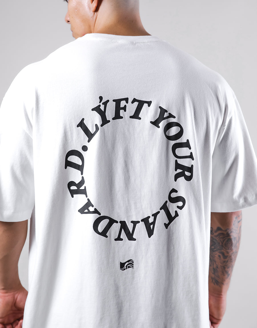 Message Ring Big T-Shirt - White