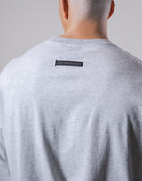 Brush Y Big long Sleeve Tee - Grey