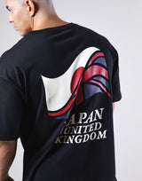 Mixed Flag Big T-Shirt - Black