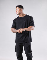 Mixed Flag Big T-Shirt - Black