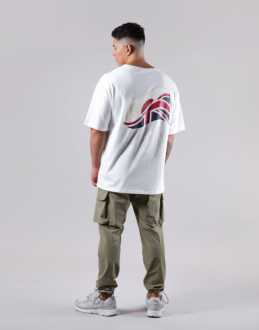 Mixed Flag Big T-Shirt - White