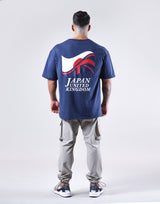 Mixed Flag Big T-Shirt - Navy