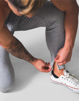 2way Stretch Logo String Pants - Grey
