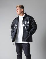 Script Logo Jacket - Black