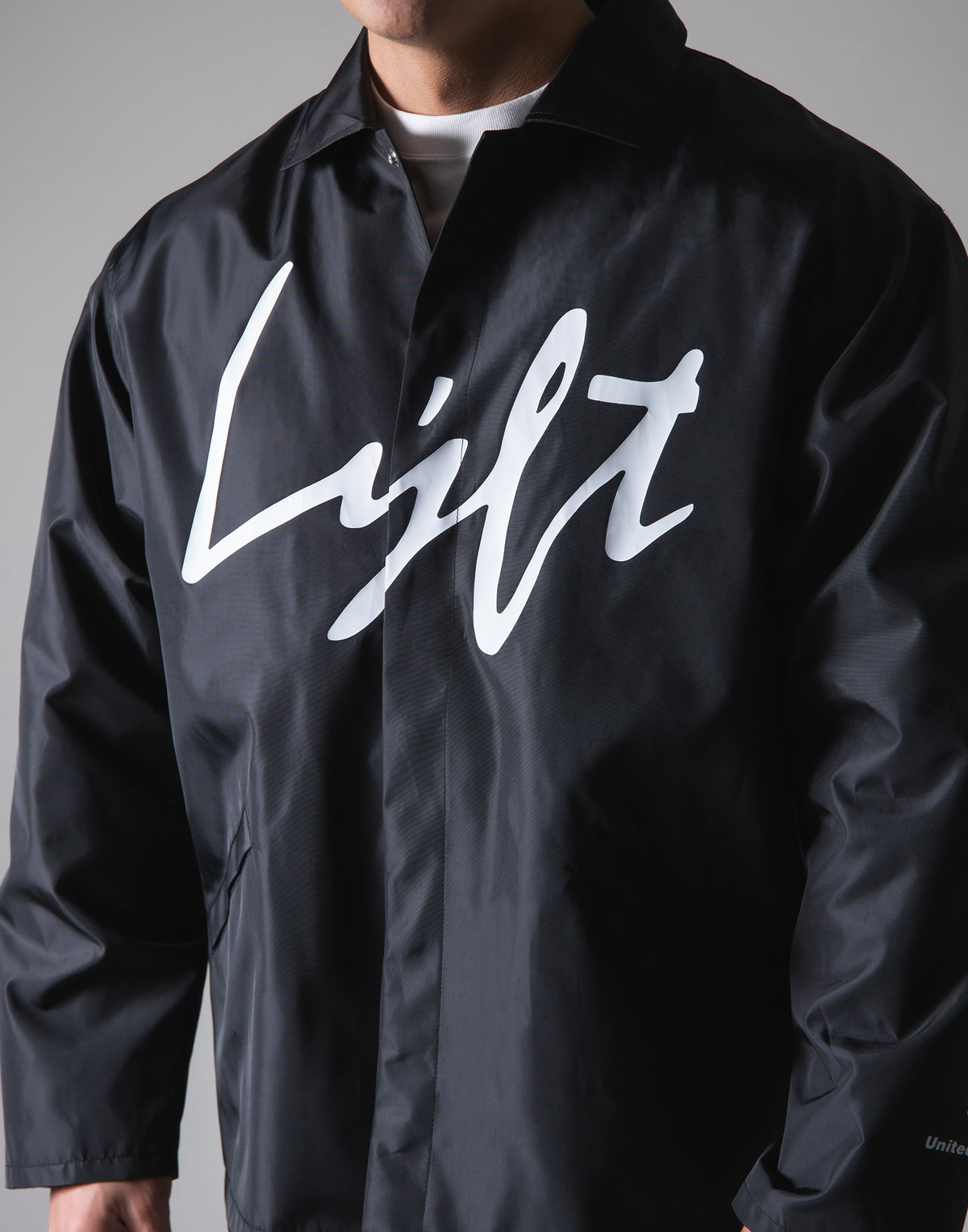 Script Logo Jacket - Black
