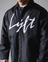 Script Logo Jacket - Black