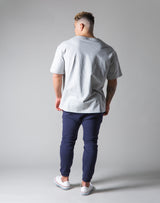 Script Logo Big T-Shirt - Grey