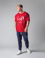 Script Logo Big T-Shirt - Red