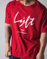 Script Logo Big T-Shirt - Red