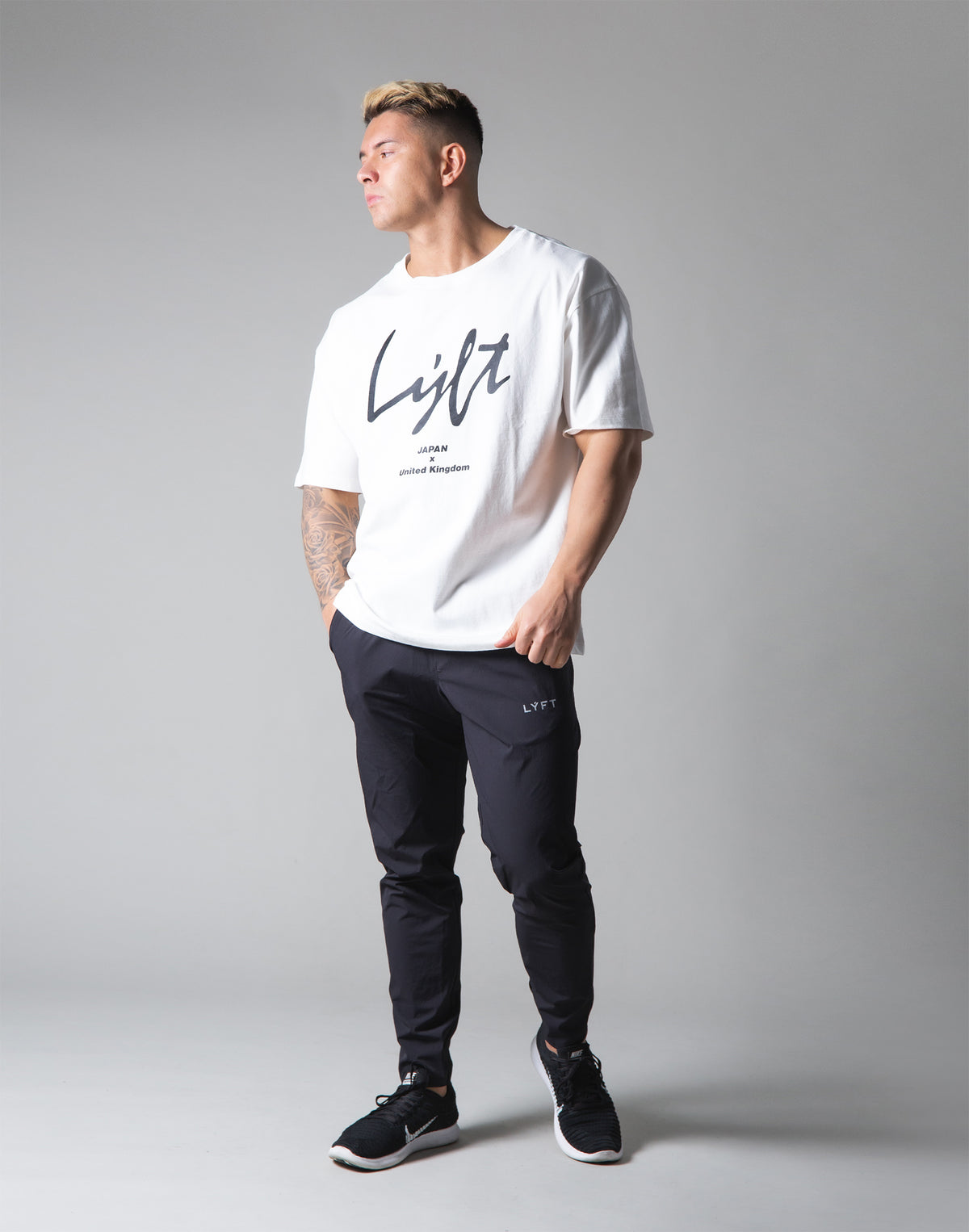 Script Logo Big T-Shirt - White