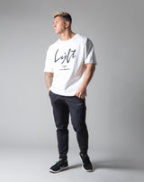 Script Logo Big T-Shirt - White
