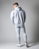 2 way Stretch Utility Pullover Hoodie - Grey
