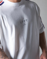 2 Line Big T-Shirt - White "Wide Body"