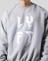 Thunder Logo Crewneck Sweat - Grey