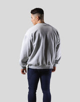 Thunder Logo Crewneck Sweat - Grey