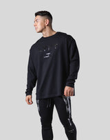 LÝFT Logo Long Sleeve T-Shirt - Black