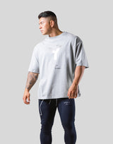 Big Y Logo Big T-Shirt - Grey