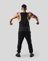 Emblem Drop Tanktop - Black