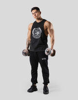 Emblem Drop Tanktop - Black