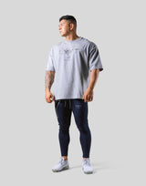 Flag Big T-Shirt - Grey