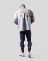 Flag Big T-Shirt - Grey