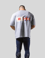 Flag Big T-Shirt - Grey