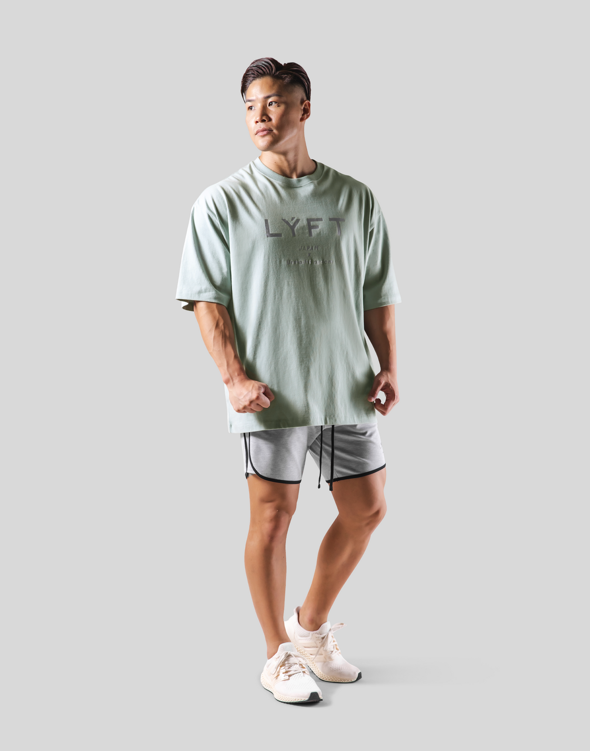 LÝFT Logo Big T-Shirt - Mint