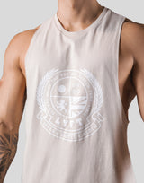 Emblem Drop Tanktop - Ivory