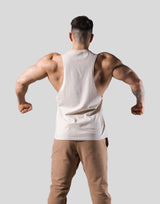 Emblem Drop Tanktop - Ivory