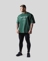 LÝFT Logo Big T-Shirt - Green