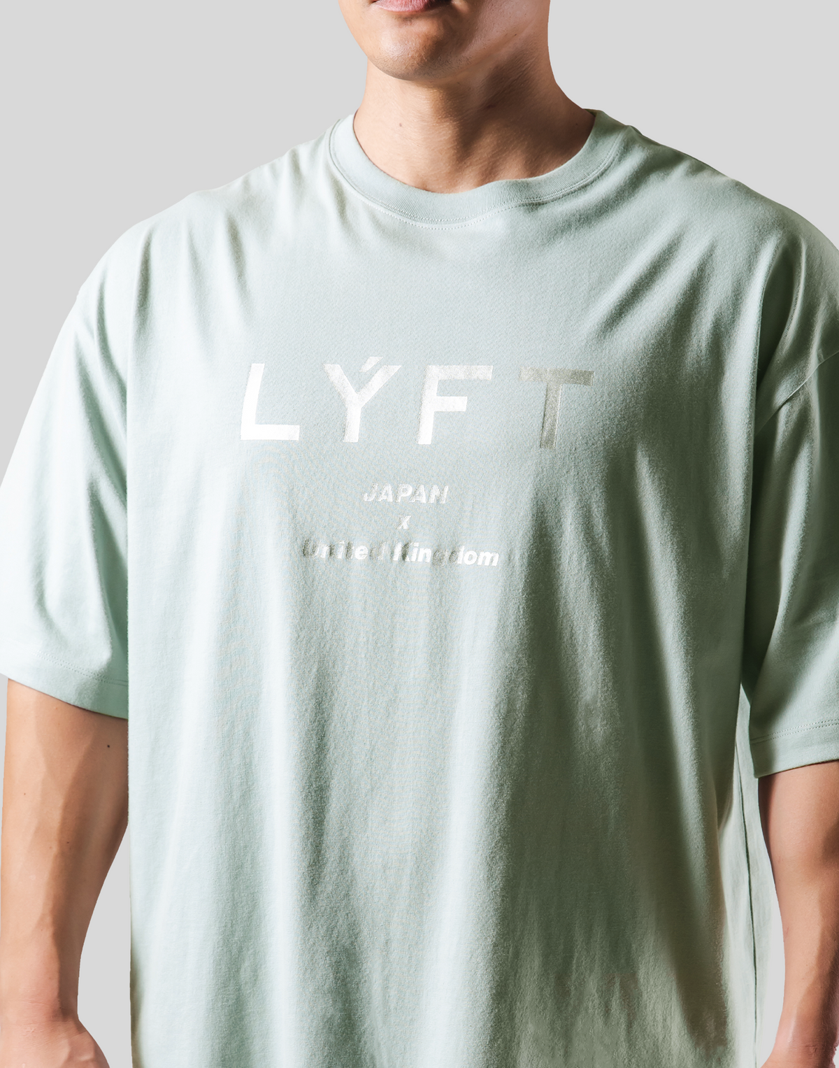 LÝFT Logo Big T-Shirt - Mint