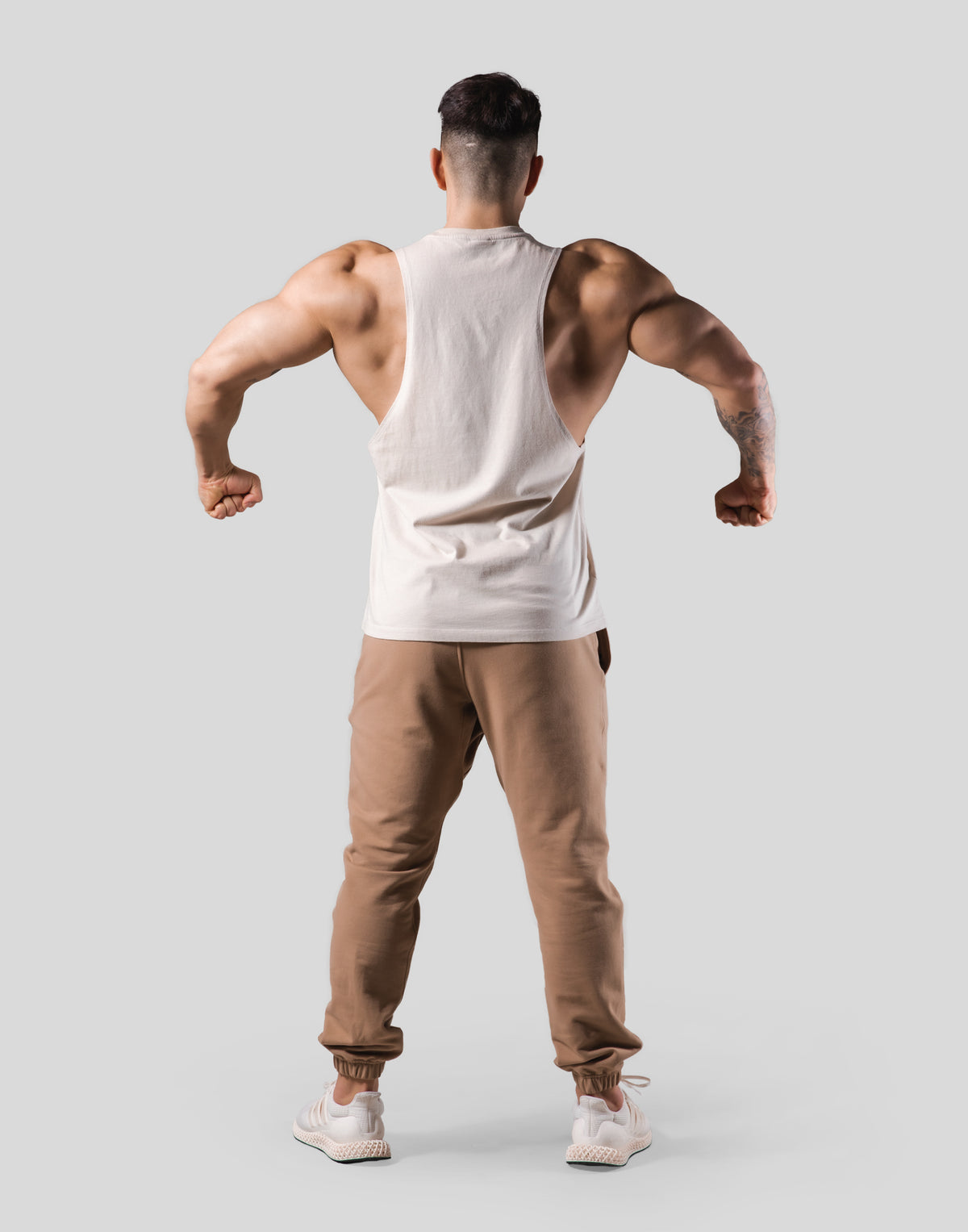 Emblem Drop Tanktop - Ivory