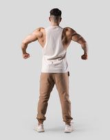 Emblem Drop Tanktop - Ivory