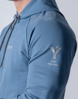 Ý 2way Workout Zip up Wear - L.Blue