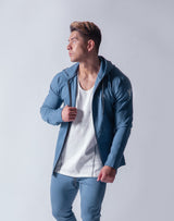 Ý 2way Workout Zip up Wear - L.Blue