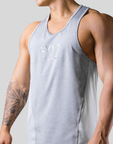 Back Mesh Training Tanktop - Grey