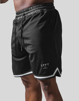 LÝFT Mesh Basketball Shorts - Black