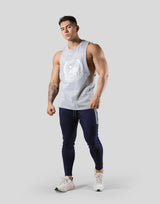 Emblem Drop Tanktop - Grey