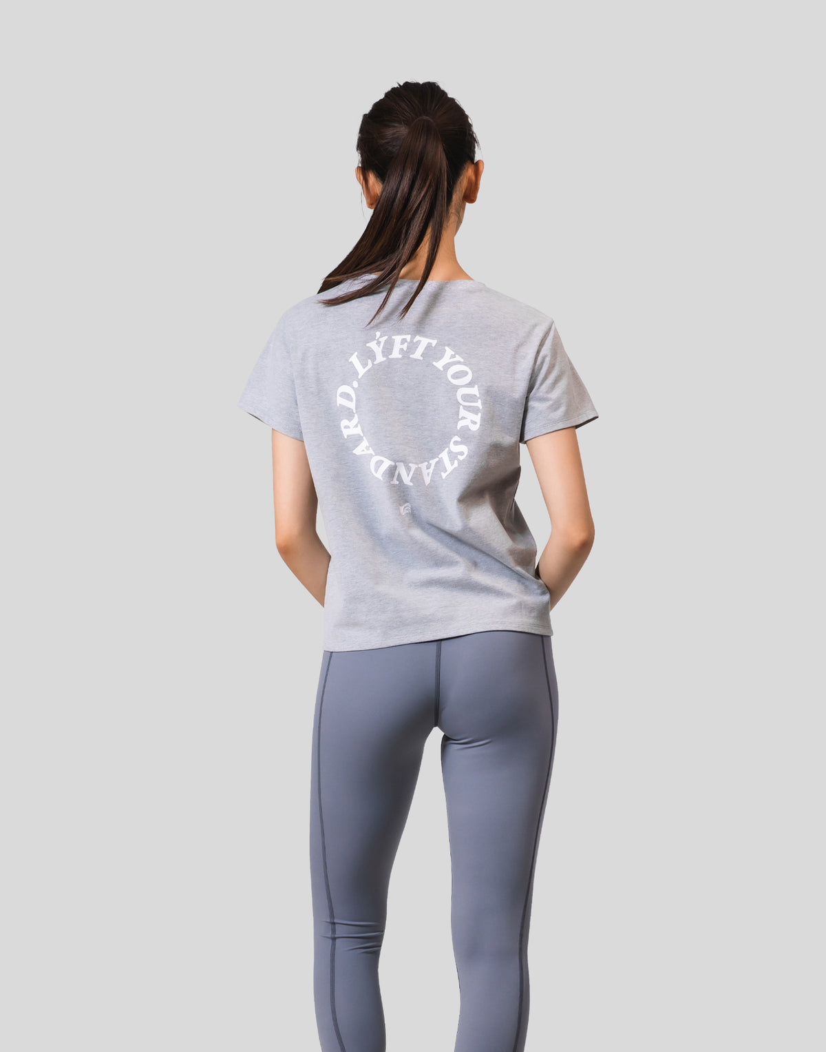 Message Ring T-Shirt - Grey